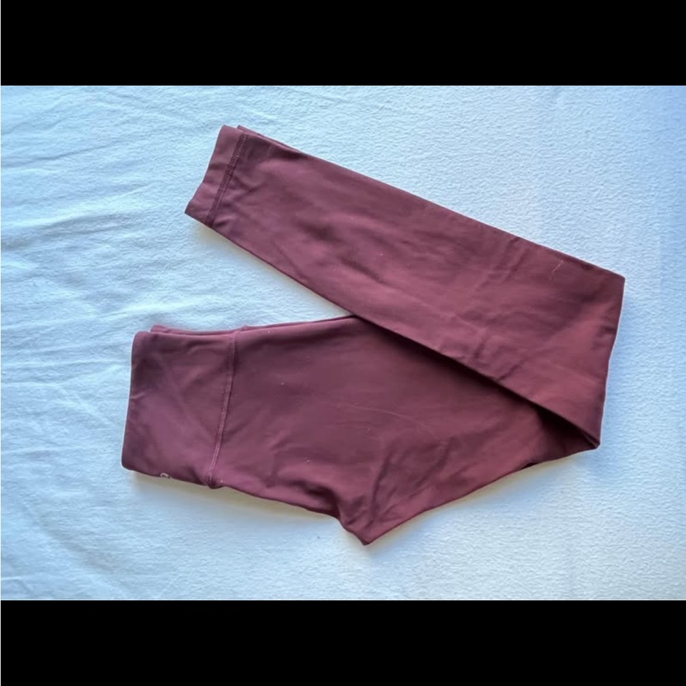 Lululemon mid rise wunder under leggings